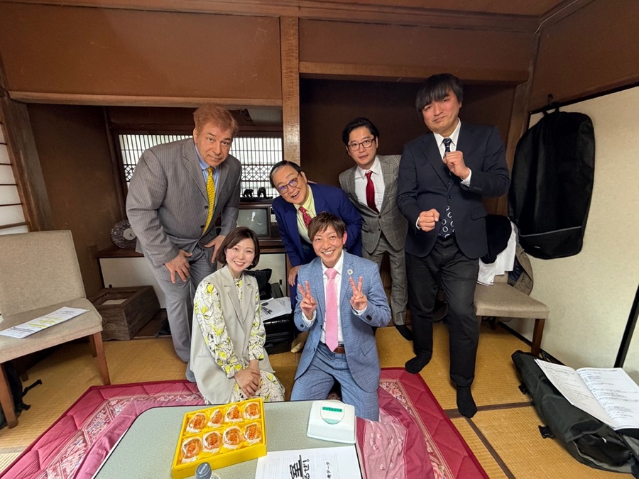 BSフジ「ブラマヨ弾話室」出演者のみなさんと