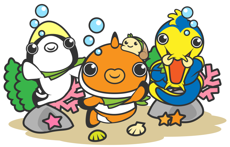 日本LGBT協会の公式キャラクターたち
