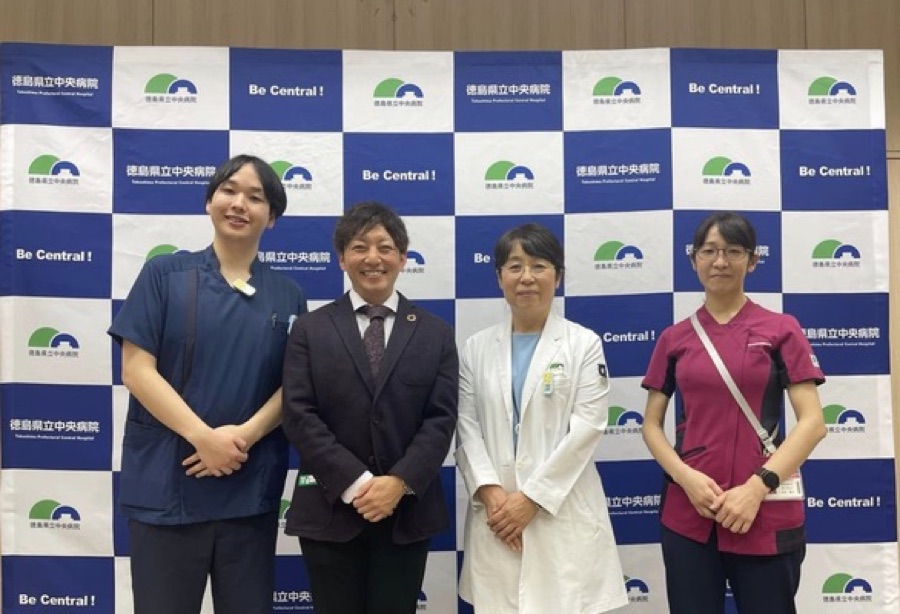 病院の講演・研修の様子